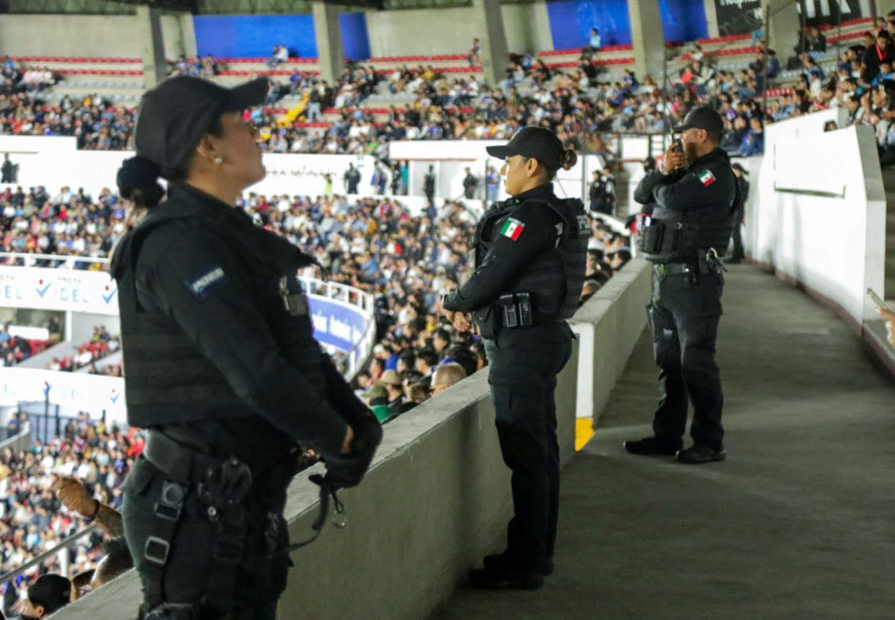 Gracias a las medidas de seguridad tomadas, el partido entre Gallos Blancos y Pumas terminó con saldo blanco