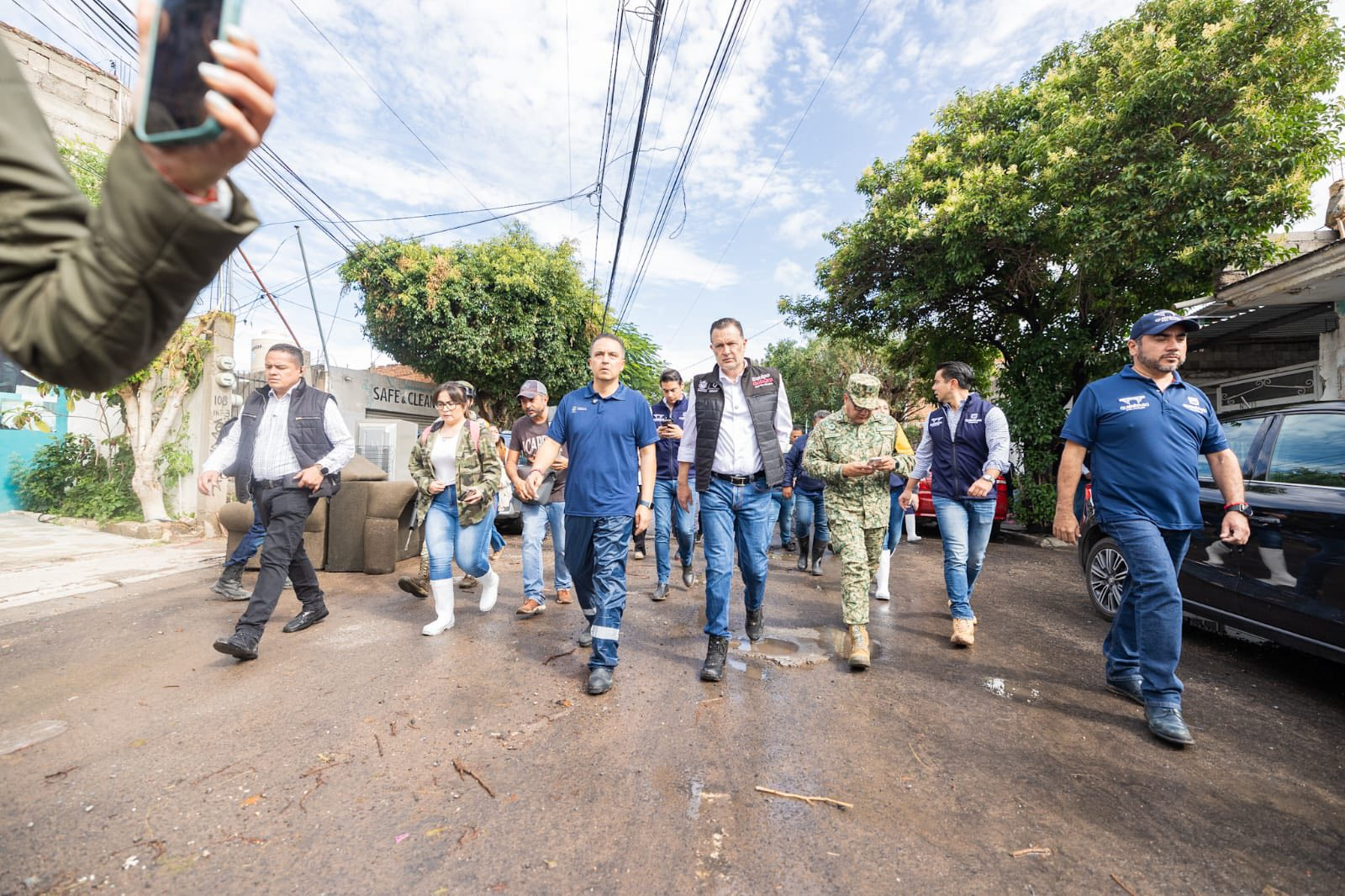 Juntos, sociedad y gobierno enfrentan contingencia por lluvias en Querétaro