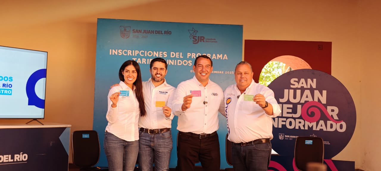 Inicia registro para la Tarifa Unidos en San Juan del Río a partir del 8 de septiembre