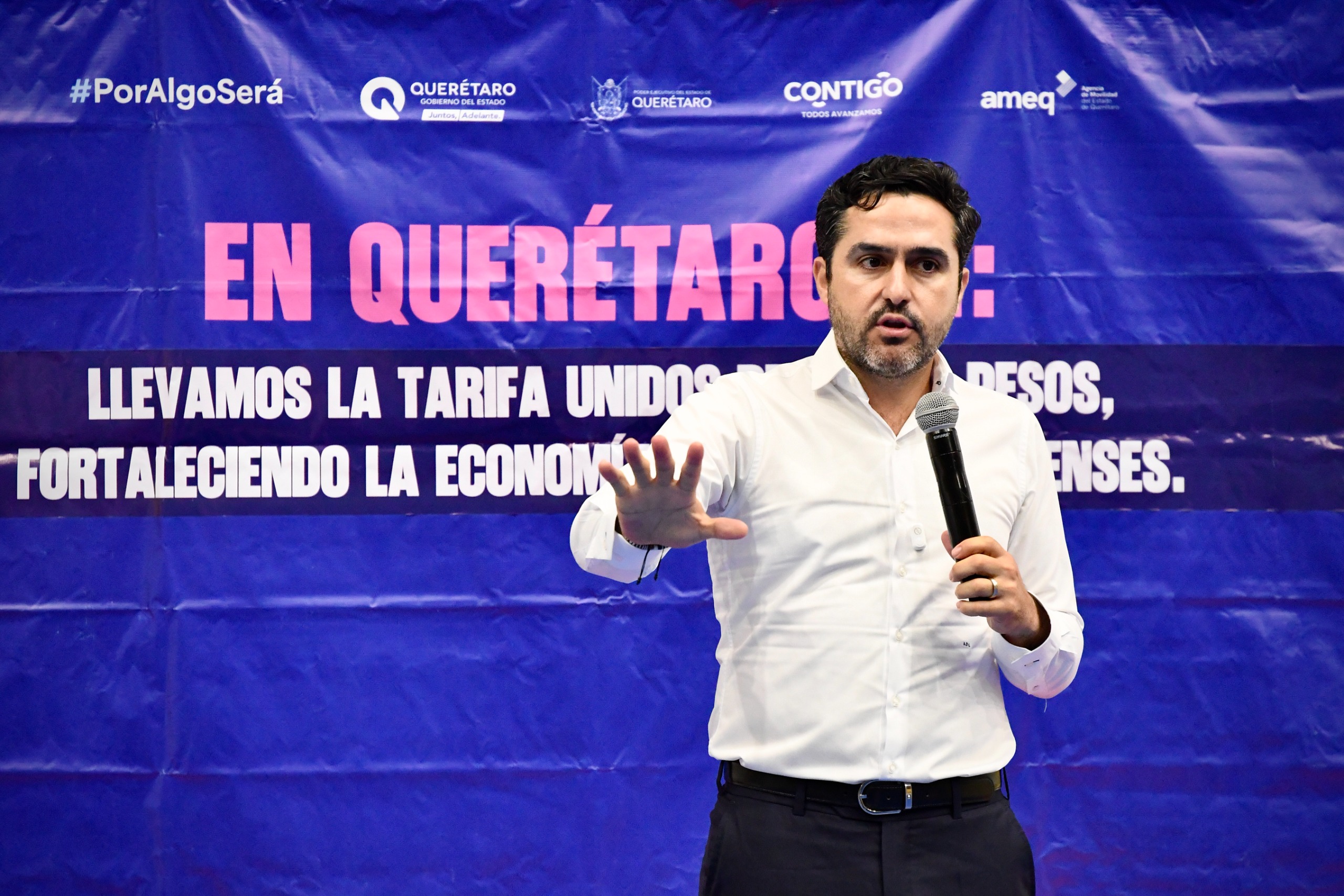 A partir del próximo 25 de octubre, entrará en vigor la Tarifa Unidos de 2 pesos para el transporte público en la zona urbana de San Juan del Río