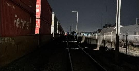 Hombre fue impactado por el tren en Santa María Magdalena