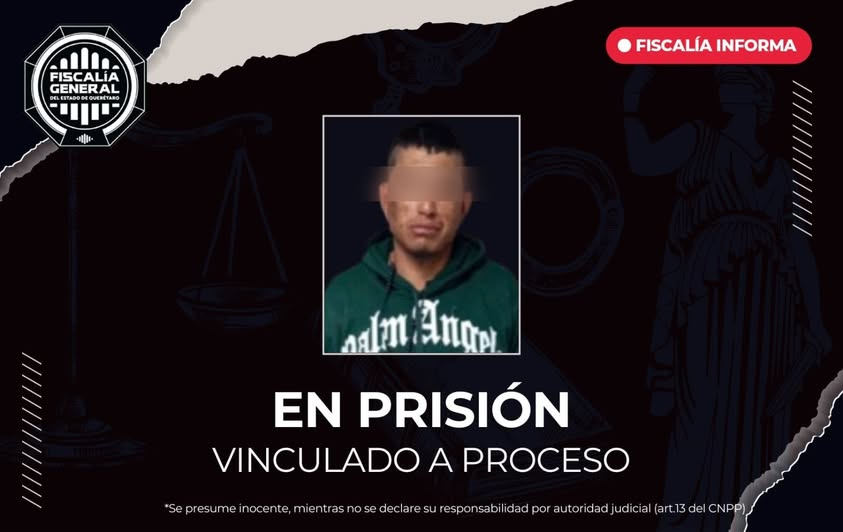 En prisión por robo con violencia en Paseo Querétaro