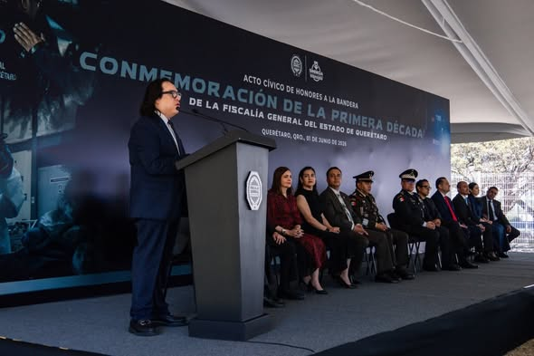 Fiscalía de Querétaro conmemora su primera década; Sinergia fortalece la evolución institucional y los resultados en seguridad