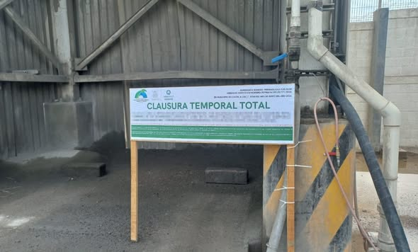 Clausuran temporalmente concretera en Colón por incumplimientos ambientales