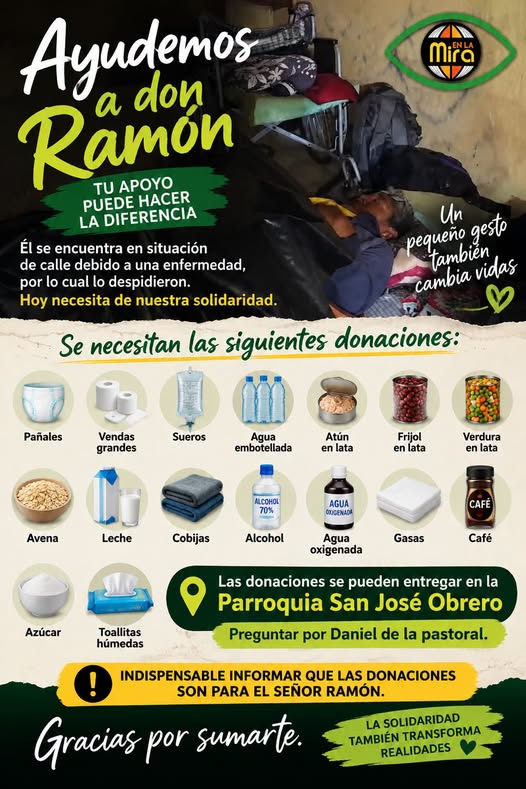 AYUDEMOS A DON RAMÓN